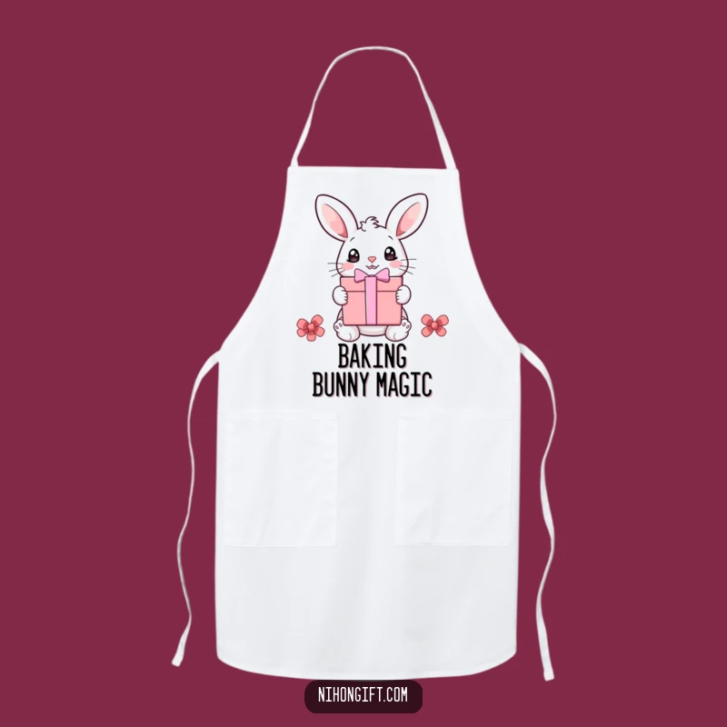 Funny Bunny Apron - Whimsical Cooking Gift for Kitchen Fun