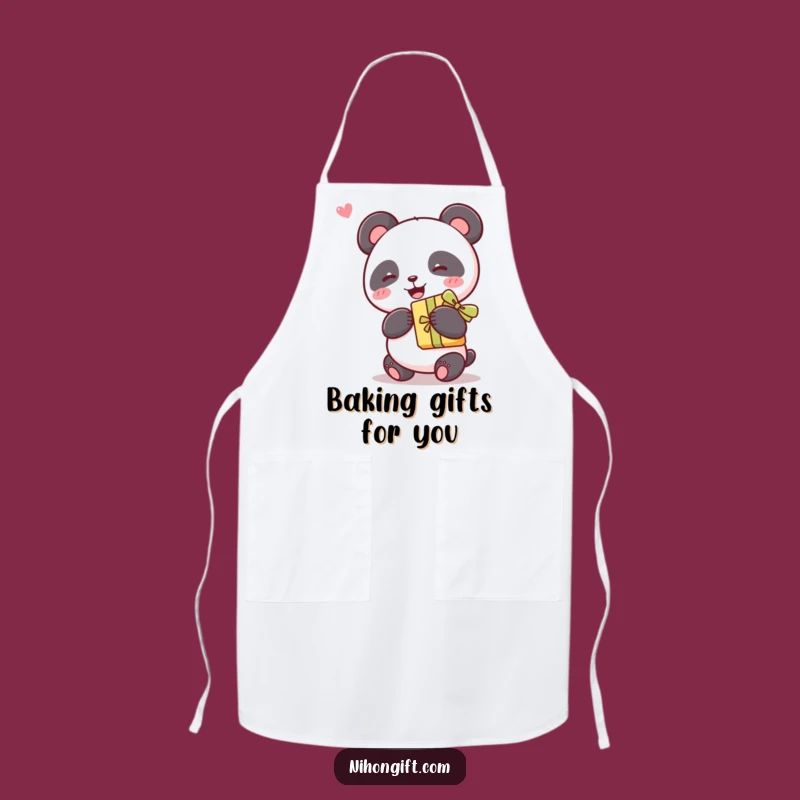 Funny Kawaii Panda Gift Apron - Kitchen Fun & Cute Style