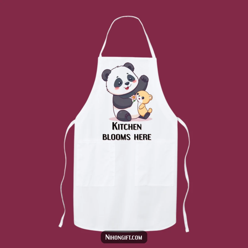 Panda Chef Sweet Giver Funny Apron: Cook with Kindness and Humor
