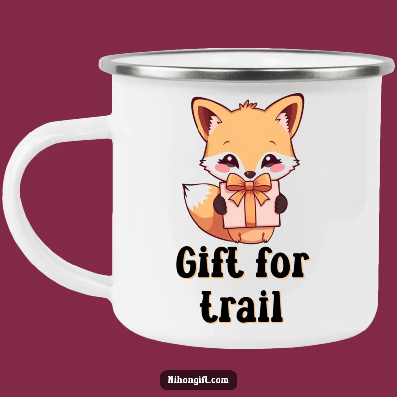 Adventure Fox Gift Funny Camping Mug: Your Trail Buddy for Funny Moments