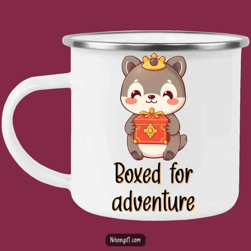 Funny Animal Gift Camping Mug: Share Smiles on Your Adventures