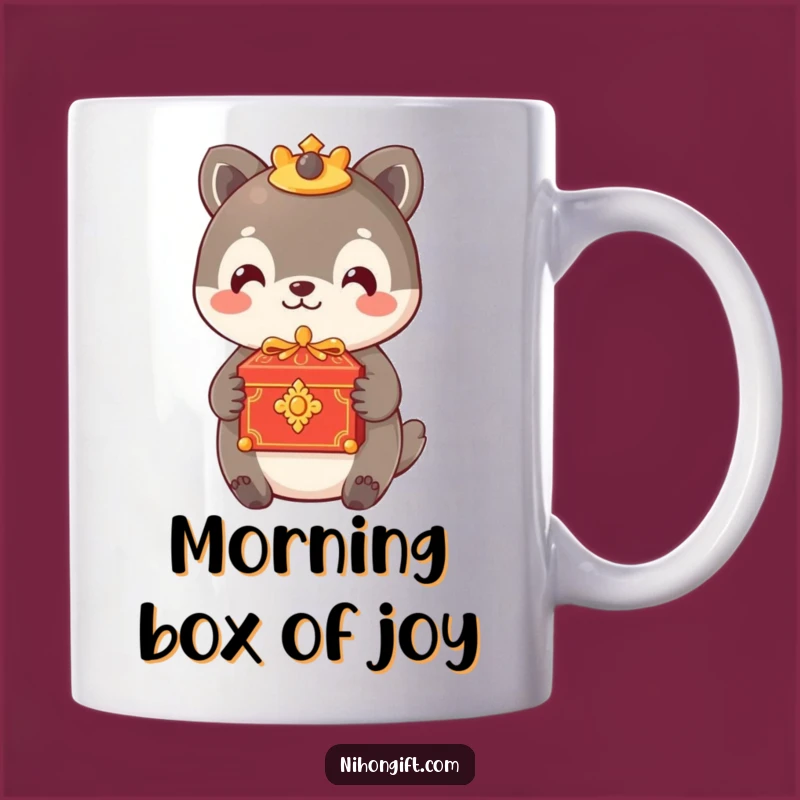 Funny Animal Gift Box Mug: Share Smiles with This Hilarious Present