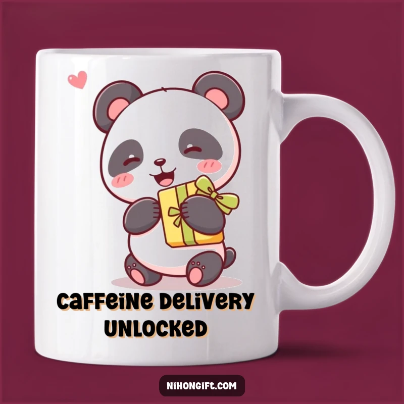 Funny Kawaii Panda Gift Mug - Adorable & Hilarious Present Idea