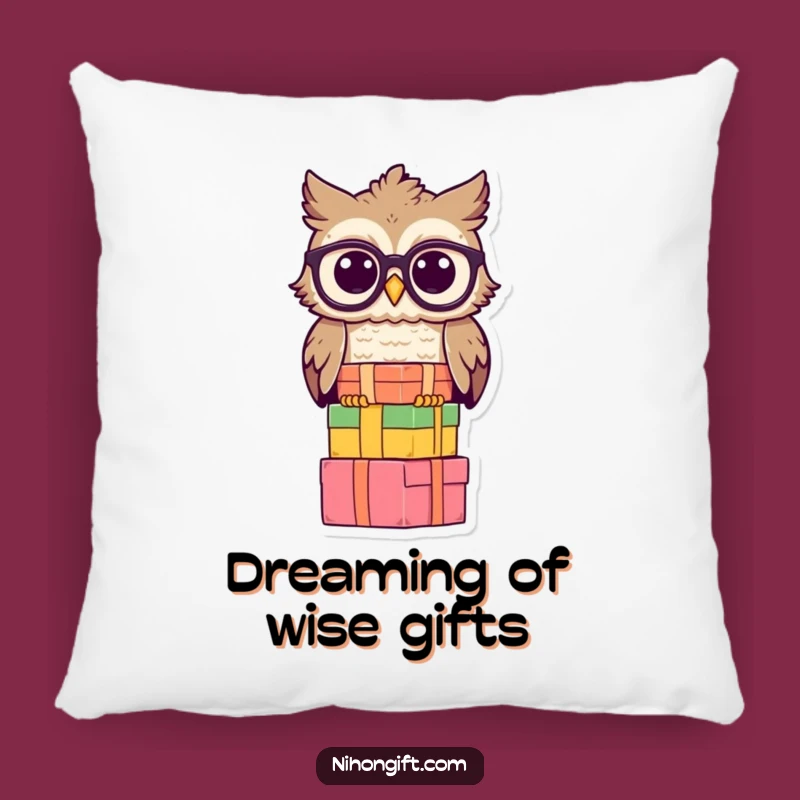 Cozy Wise Owl Pillow: Add Scholarly Comfort to Your Space