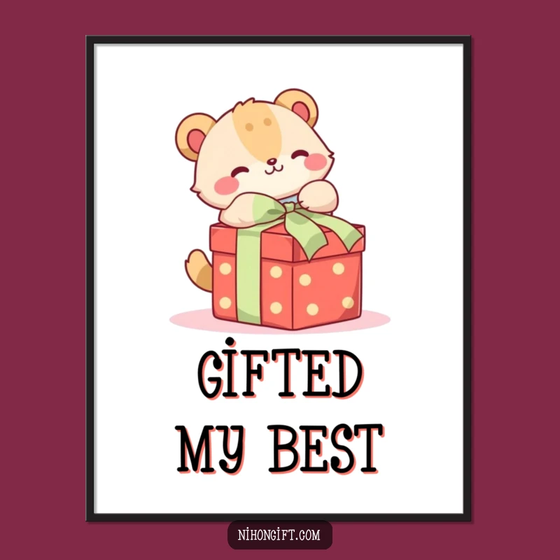 Funny Cute Animal Gift Digital Art: Instant Joyful Art for Download