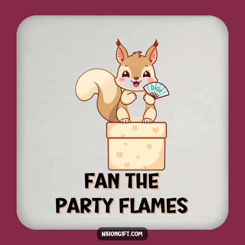 Funny Squirrel Coasters: Protect Your Surfaces with Nutty Charm