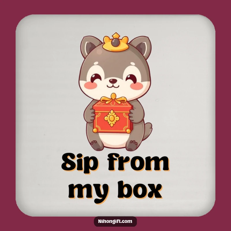 Funny Animal Gift Coaster: Protect Surfaces with Thoughtful & Humorous Style