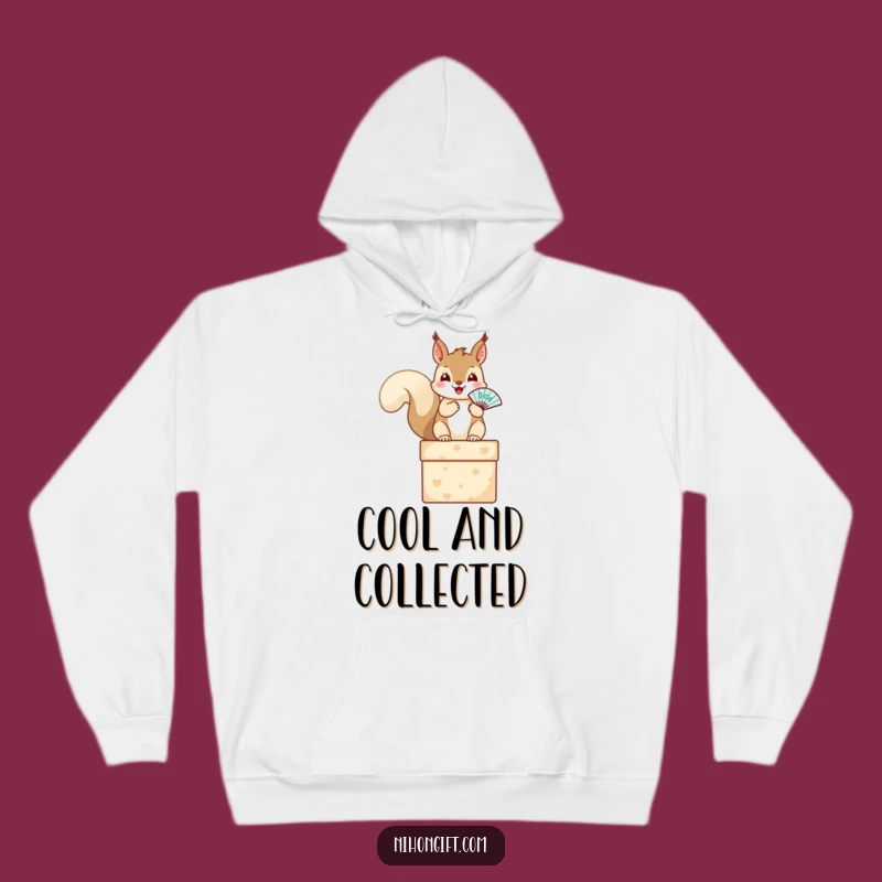 Cozy Squirrel Gift Hoodie: Stay Warm with a Festive Nutty Friend