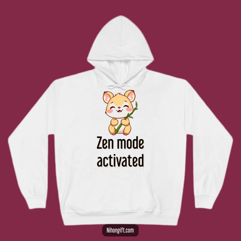 Cozy Funny Animal Bamboo Hoodie - Warm & Relaxing Gift
