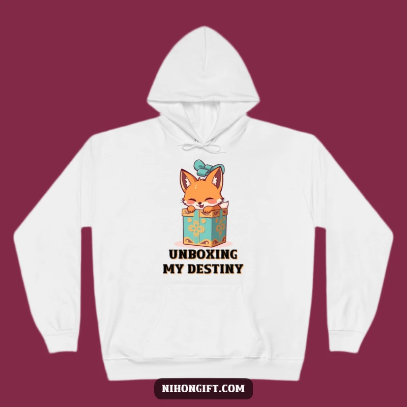 Cozy Funny Fox Gift Hoodie - Warm and Hilarious Present Tee