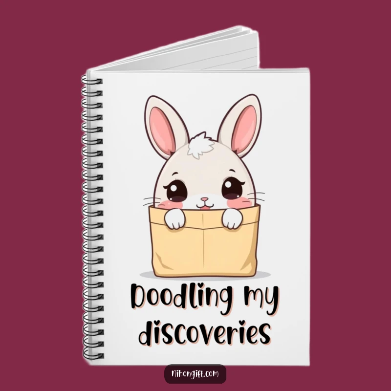 Funny Bunny Gift Notebook - Journal Your Curious Thoughts