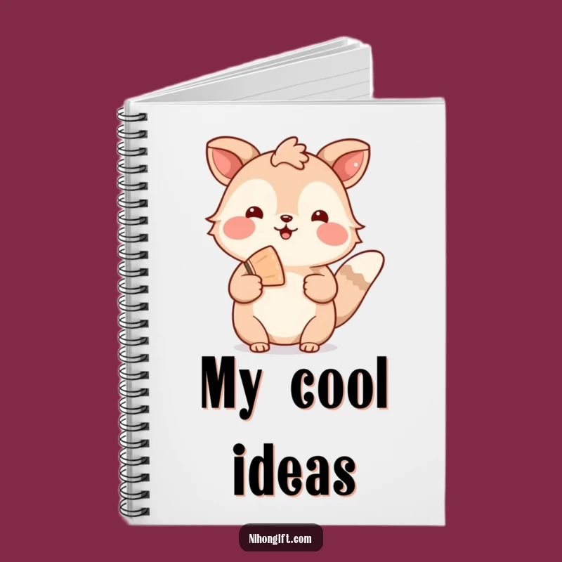 Funny Animal Fan Notebook - Journaling Warmth Gift