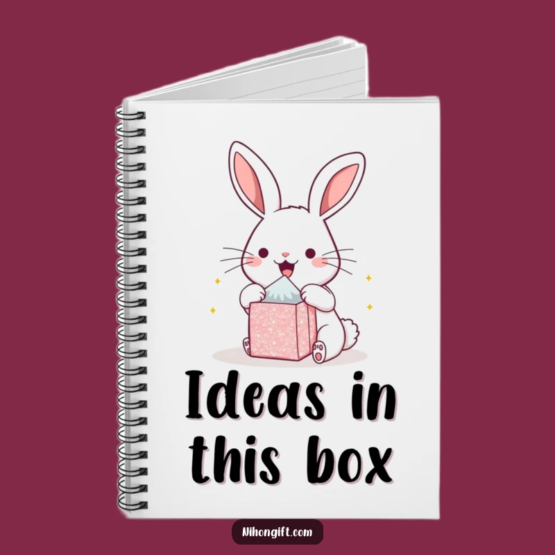 Funny Kawaii Bunny Gift Journal - Cute & Hilarious Stationery