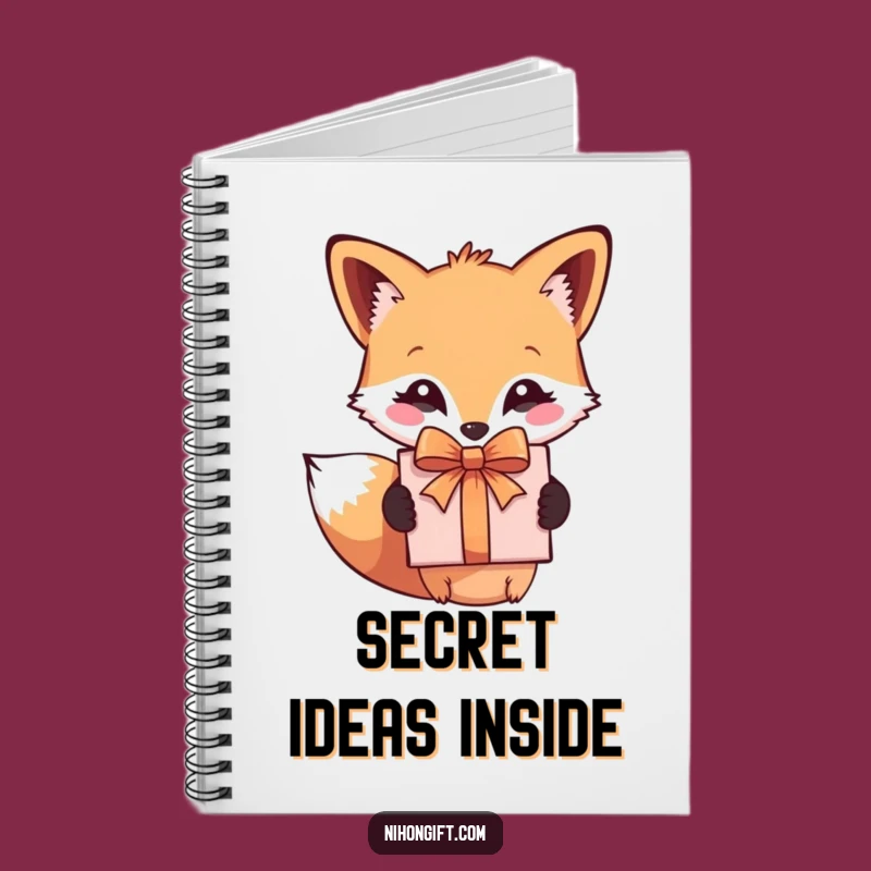 Journal Your Thoughts Funny Fox Gift Notebook: Capture Ideas with Humor