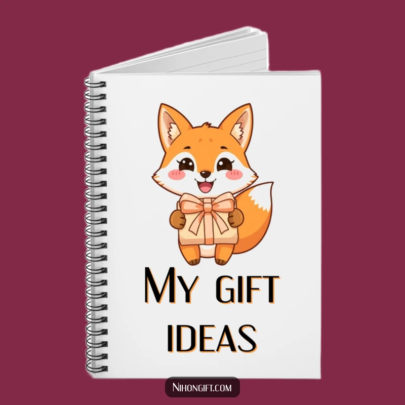 Funny Fox Notebook: Cheerful Grin, Gift Presenter, Perfect Funny Journal