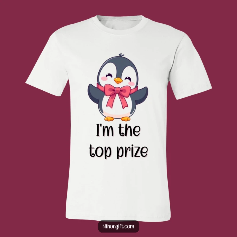 Funny Penguin T-Shirt, Wear Your Gift-Giving Spirit Proudly