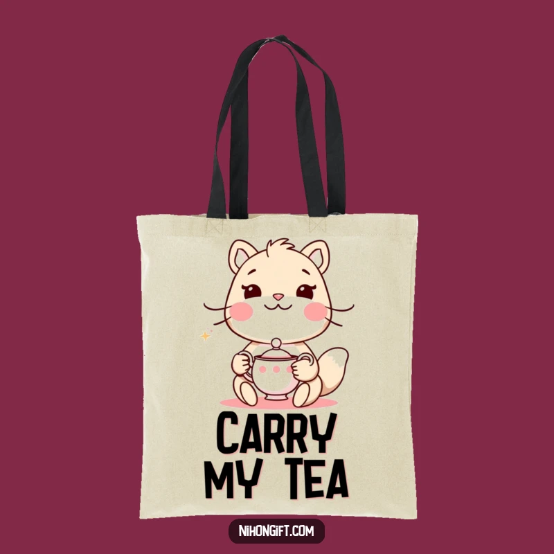 Funny Animal Tea Tote: Carry Your Essentials with Grace & Humor