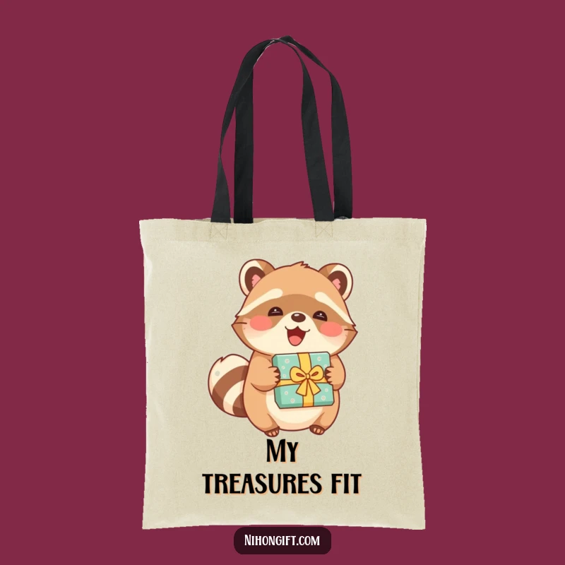 Funny Tanuki Gift Tote Bag - Carry Your Fun in Style